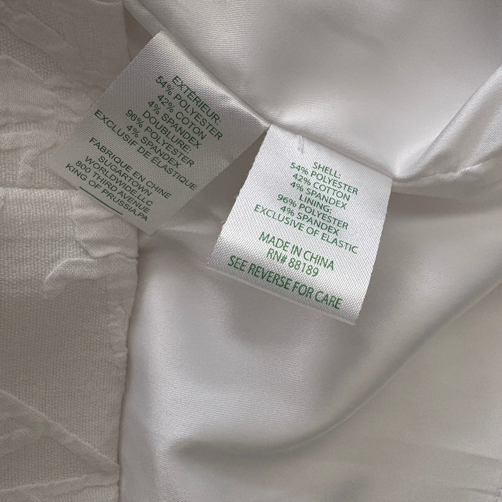 NWT Lilly Pulitzer Willalynn White Bow Dress Sz 4 LWD Bridal Cocktail Rehearsal - Picture 6 of 13